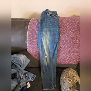 Women's Skinny Jeans - Blue